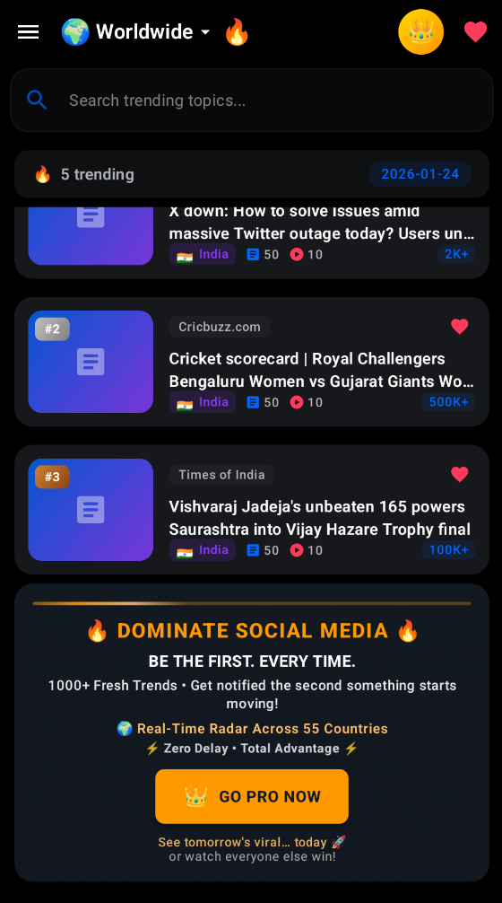 Trending App - News
